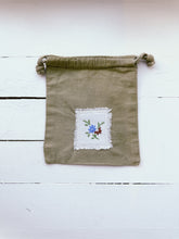Load image into Gallery viewer, Gift bag - organic cotton green