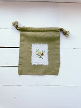 Load image into Gallery viewer, Gift bag - organic cotton green