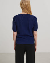 Load image into Gallery viewer, POINTELLE TEE - ROYAL BLUE
