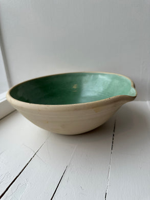 Stoneware bowl, medium - green