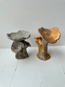 Mushroom figure - grey