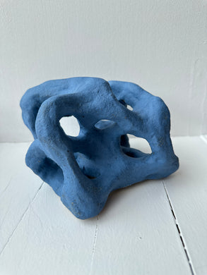 Hollow sculpture - blue