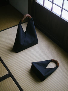 Woven Triangle Bag 58 in Chestnut / Limited Edition /
