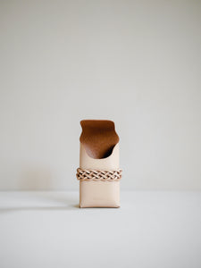 Woven Card Case in Natural