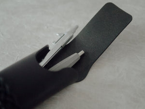 Woven Pen Case in All-Black