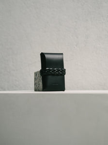 Woven Card Case in All-Black