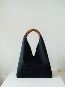 Woven Triangle Bag 58 in Chestnut / Limited Edition /