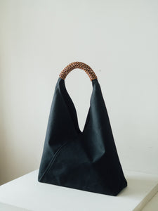 Woven Triangle Bag 36 in Chestnut / Limited Edition /