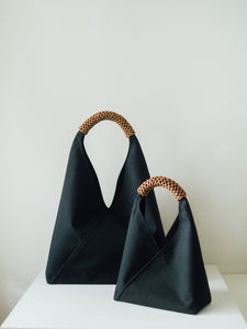 Woven Triangle Bag 36 in Chestnut / Limited Edition /