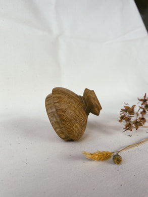 Wooden mini vase - oak no.2