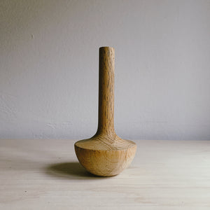 Wooden vase - high